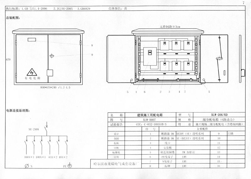 施工現(xiàn)場(chǎng)臨時(shí)用電配電箱(機(jī)柜)標(biāo)準(zhǔn)化配置圖集，只有這一個(gè)！