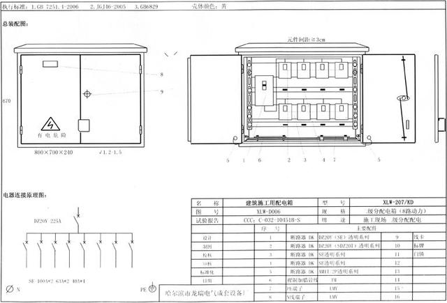 如何配置施工臨時(shí)用電配電箱(機(jī)柜)？圖片和文本的詳細(xì)分析！施工人員必需的